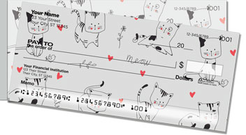 Cat Sketch Side Tear Checks