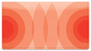 Orange Networker Checkbook Cover