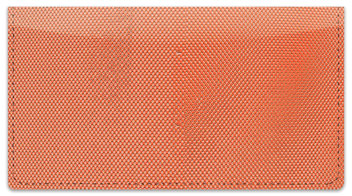 Orange Mesh Checkbook Cover