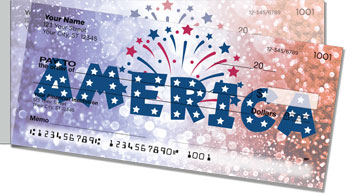 Patriotic Party Side Tear Checks