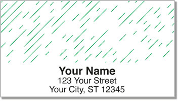 Dashing Diagonal Address Labels