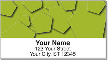 3D Shape Address Labels