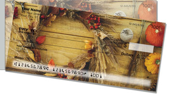 Autumn Wreath Side Tear Checks