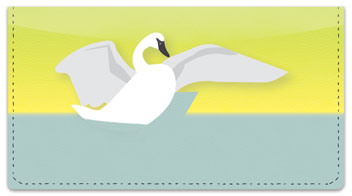 Mute Swan Checkbook Cover