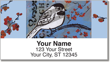 Bird Song Address Labels