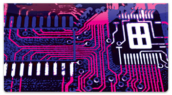 Motherboard Checkbook Cover