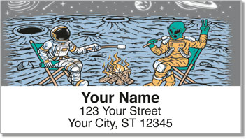 Alien Life Address Labels