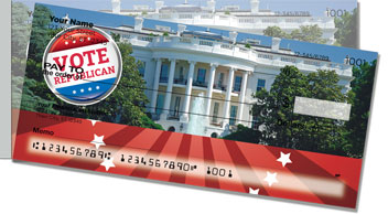 Republican Party Side Tear Checks
