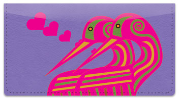 Love Bird Checkbook Cover