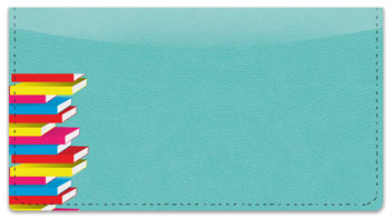 Library Checkbook Cover