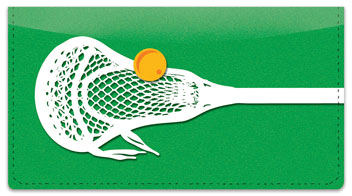 Lacrosse Checkbook Cover