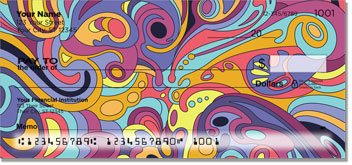 Psychedelic Swirl Checks