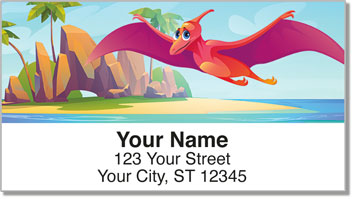 Dinosaur Address Labels