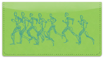 Joy of Running Checkbook Cover