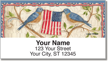 McRostie Americana Address Labels