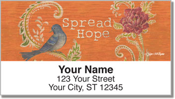 Fresh Picked Signs Address Labels