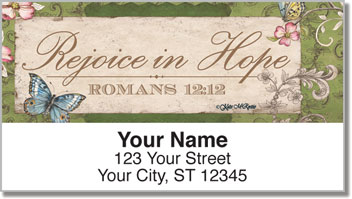 Le Jardin Signs Address Labels