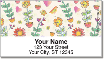 Garden Show Address Labels