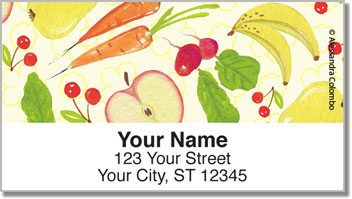 Organic Market  Address Labels