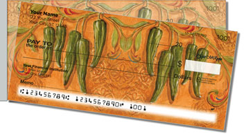 Santa Fe Chili Pepper Side Tear Checks