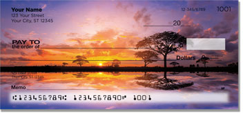 Safari at Sunset Checks
