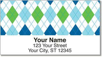 Almost Argyle Address Labels