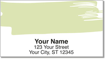 Paint Swatch Address Labels