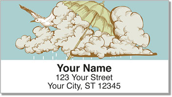 April Shower Address Labels