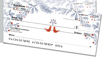 Happy Holidays Side Tear Checks