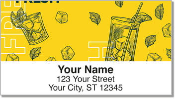 Thirst Quencher Address Labels