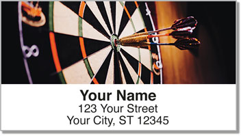 Darts Address Labels