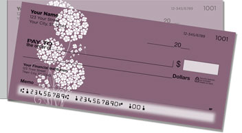 Swirl Flower Side Tear Checks