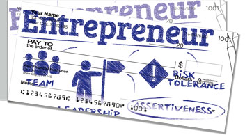 The Entrepreneur Side Tear Checks