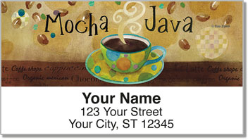 Zipkin Coffee Address Labels