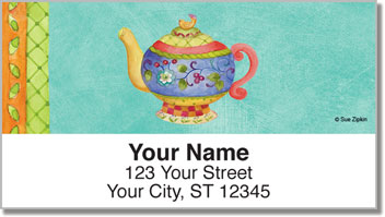 Zipkin Tea Address Labels