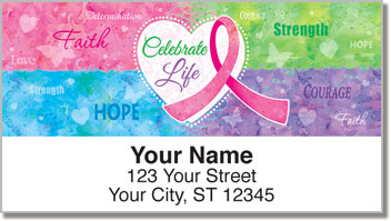 Celebrate Life Address Labels