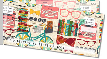 Vintage Bookwork Side Tear Checks