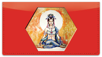 Quan Yin Checkbook Cover