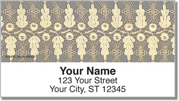 Lace Rose Address Labels