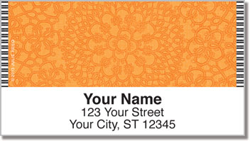 Large Doily Address Labels