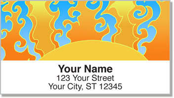 Valencia-Bruch Pop Art Address Labels