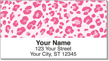 Urban Leopard Address Labels