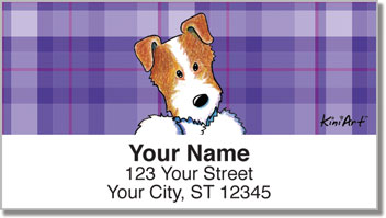 Jack Russell Terrier Address Labels