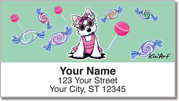 Miss Olivia Address Labels