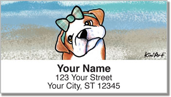 Bulldog Series Address Labels