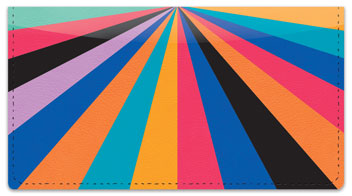 Burst Checkbook Cover