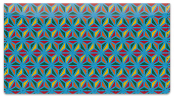 Starburst Lattice Checkbook Cover