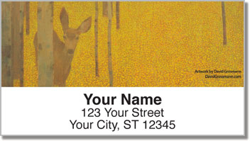 Grossmann Deer Address Labels