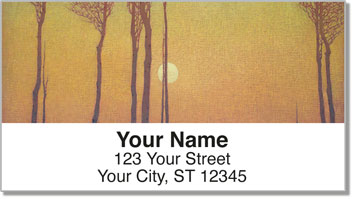 Poetic Landscape Address Labels