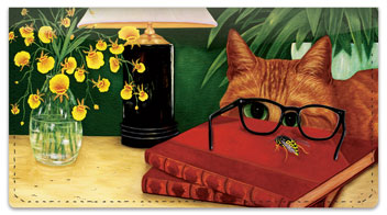Tabbies and Torties Checkbook Cover